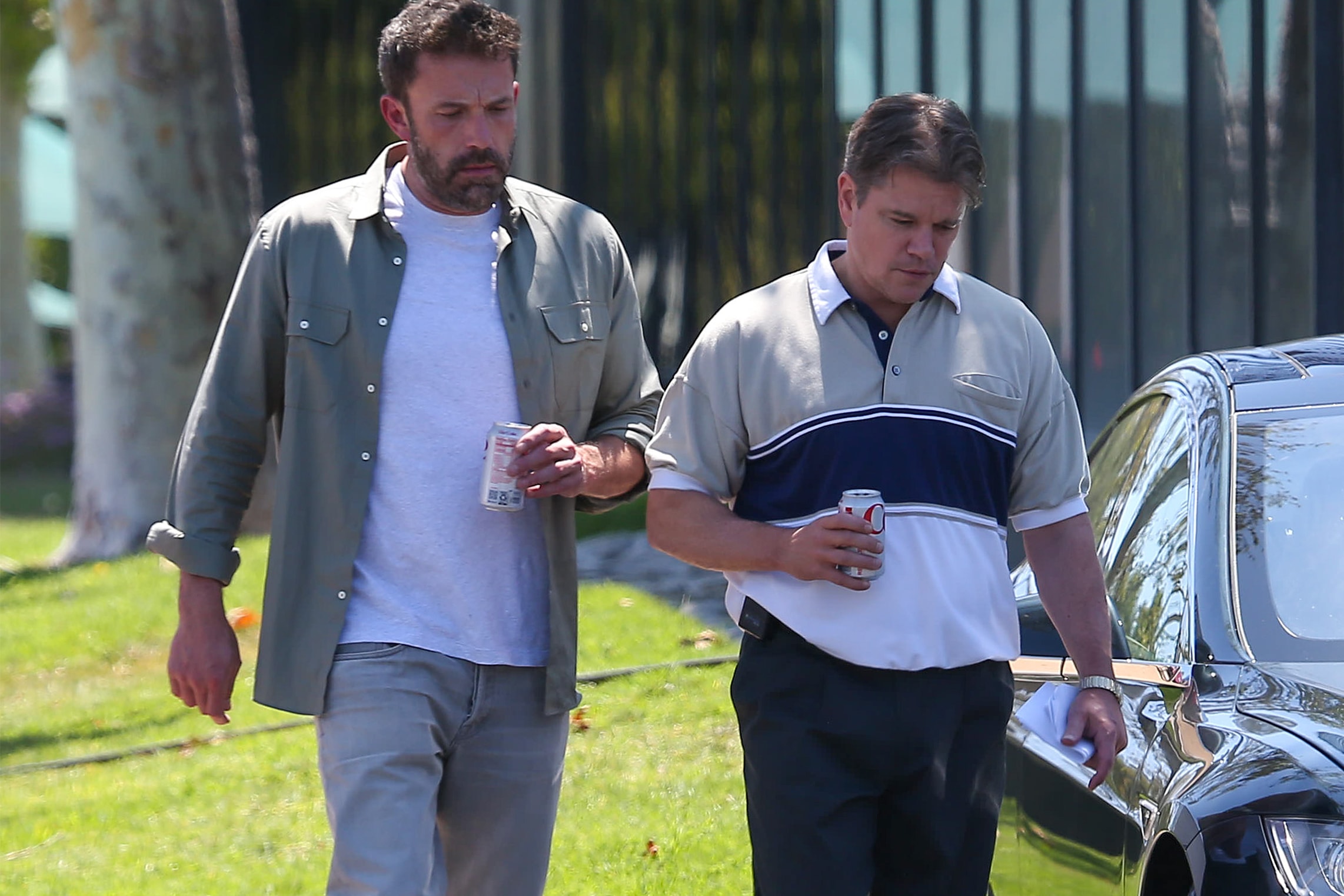 Matt Damon and Ben Affleck Reunite for Upcoming Nike Film Sonny Vaccaro phil knight parents mother amazon studios skydance sports mandalay pictures release info date