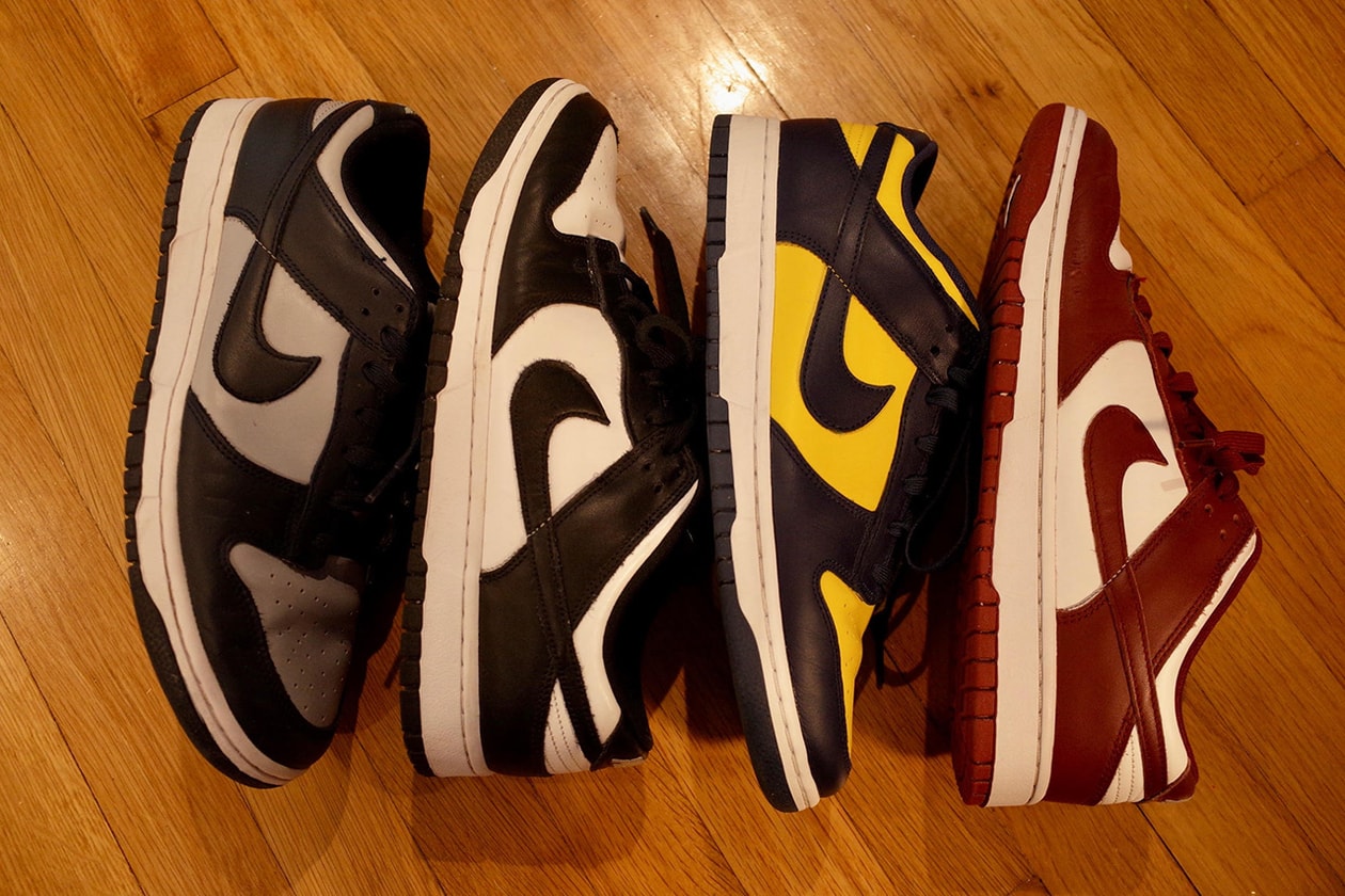 matthew zaremba nike dunk low sole mates interview photos