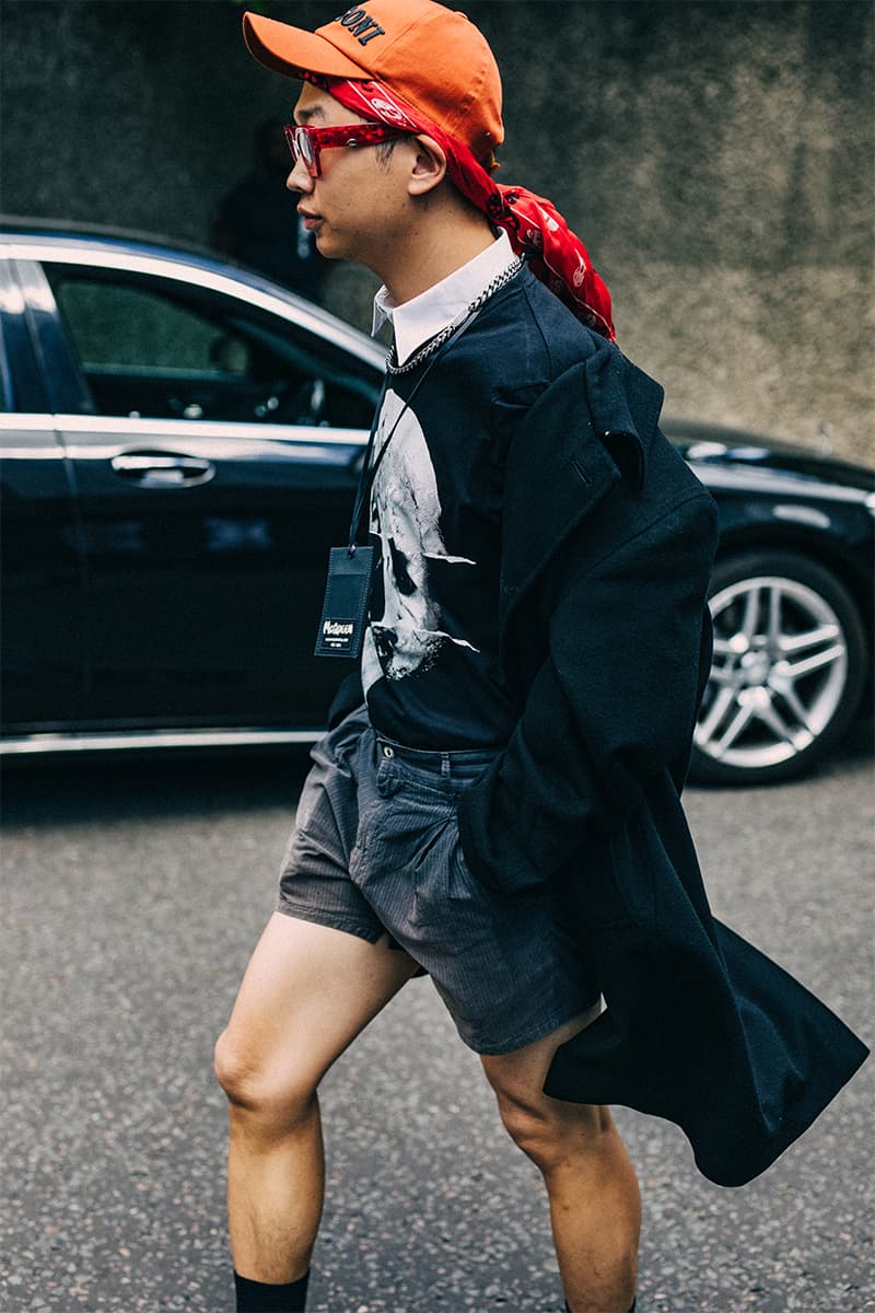 Men's London Fashion Week Street Style Looks united kingdom spring summer 2023 gq fashion streetwear clothes chic ss23