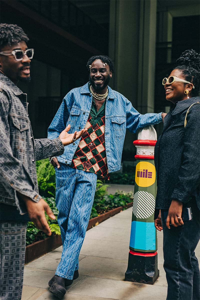 Men's London Fashion Week Street Style Looks united kingdom spring summer 2023 gq fashion streetwear clothes chic ss23