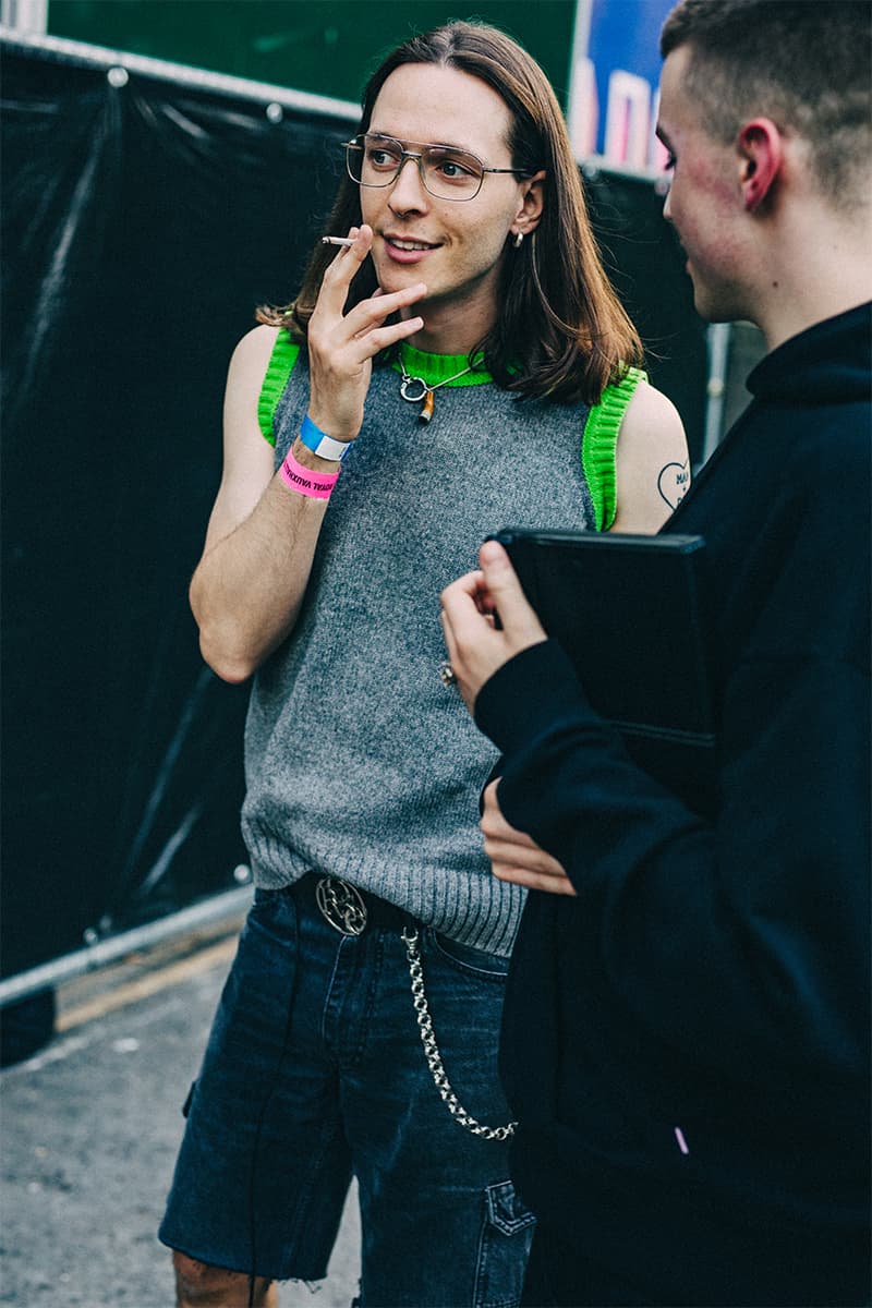Men's London Fashion Week Street Style Looks united kingdom spring summer 2023 gq fashion streetwear clothes chic ss23