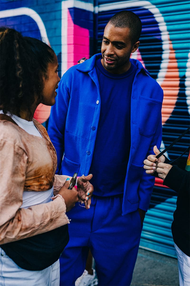 Men's London Fashion Week Street Style Looks united kingdom spring summer 2023 gq fashion streetwear clothes chic ss23