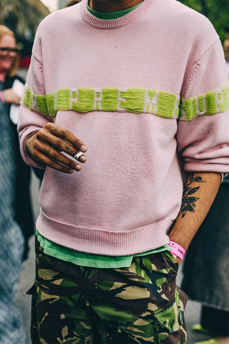 Men's London Fashion Week Street Style Looks united kingdom spring summer 2023 gq fashion streetwear clothes chic ss23