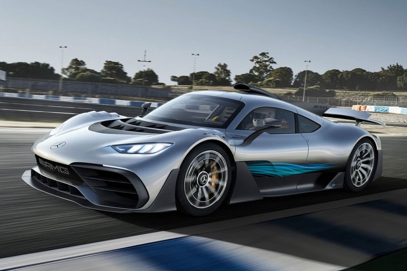 Meredes-AMG Debuts its 1063 HP Mercedes-AMG One formula 1 one speed acceleration silver blue gas electric release info date price