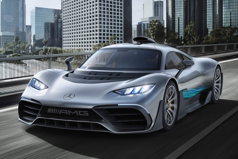 Meredes-AMG Debuts its 1063 HP Mercedes-AMG One formula 1 one speed acceleration silver blue gas electric release info date price