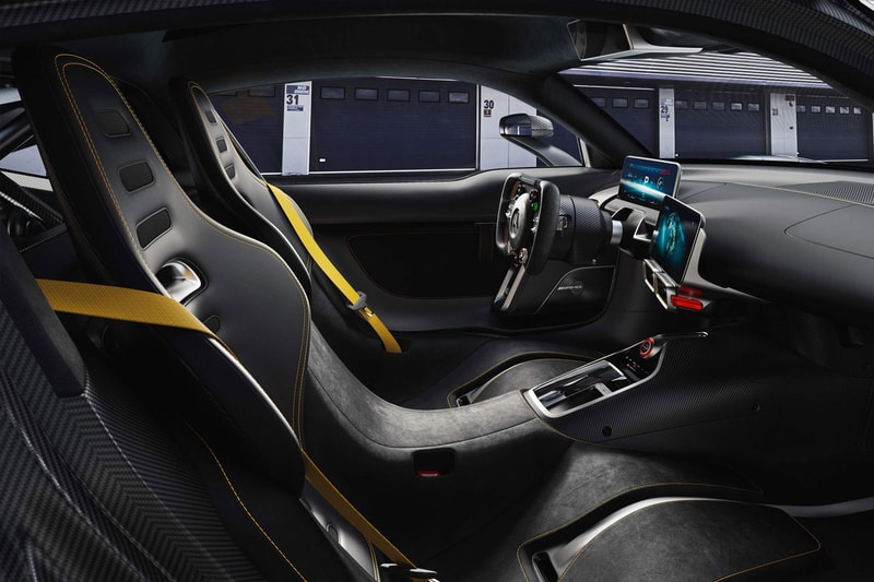 Meredes-AMG Debuts its 1063 HP Mercedes-AMG One formula 1 one speed acceleration silver blue gas electric release info date price