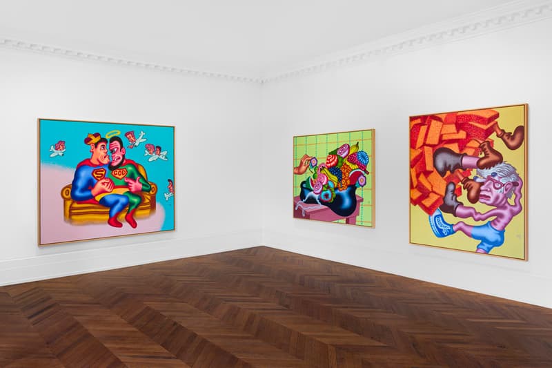 'Peter Saul: New Work' Art Exhibition Michael Werner
