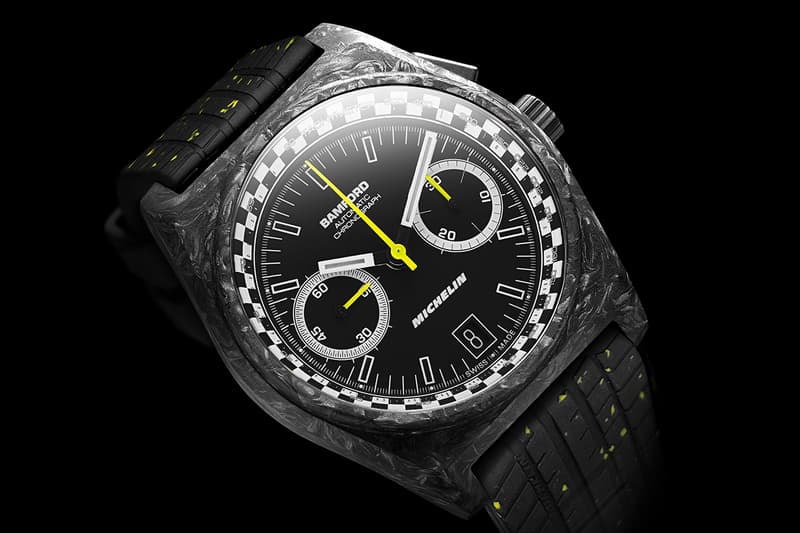 Chronograph Earns Racing Pedigree With Chequered Flag Tachymeter And Michelin Man Presentation Box