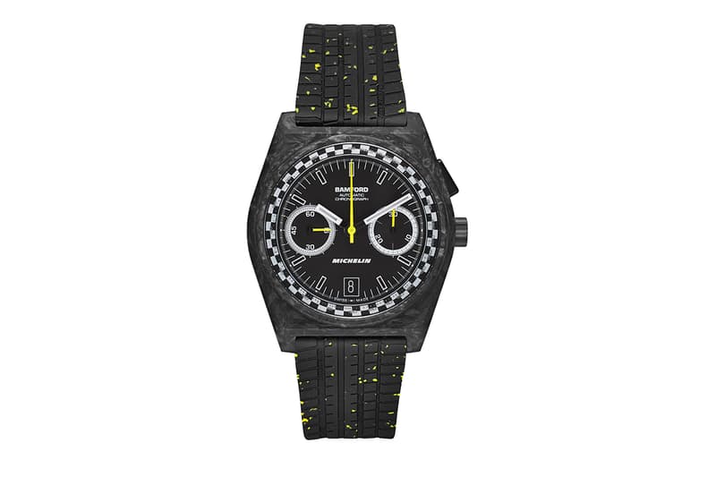 Chronograph Earns Racing Pedigree With Chequered Flag Tachymeter And Michelin Man Presentation Box