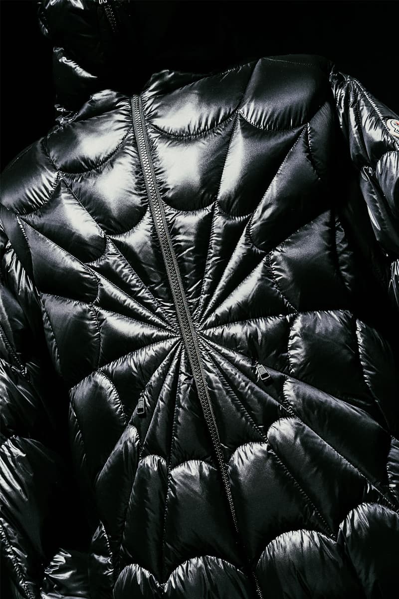 Moncler Fall/Winter 2022 Collection HBX Release Info Buy Price Spiderman Spider Web Down Padded Jackets T-shirts Polo Shorts Trousers Logo Wool Beanie