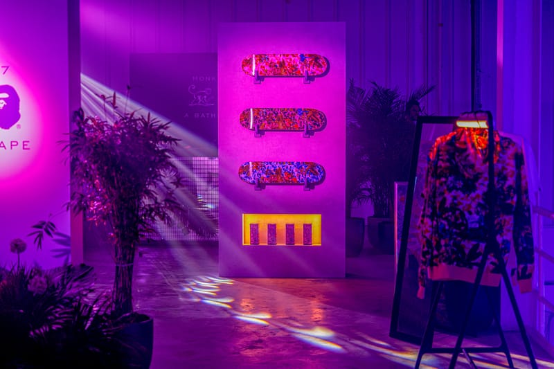 A Look Inside the Immersive Monkey 47 x BAPE® Event in Dubai