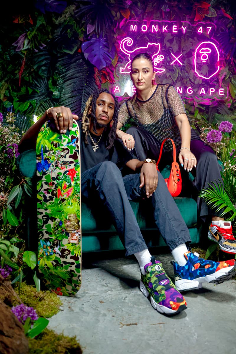 bape monkey 47 gin wunderbar streetwear 