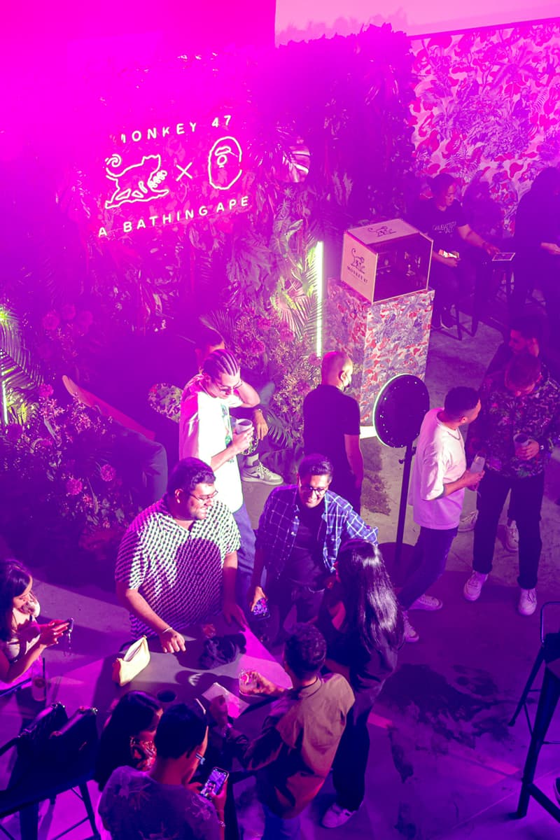 bape monkey 47 gin wunderbar streetwear 