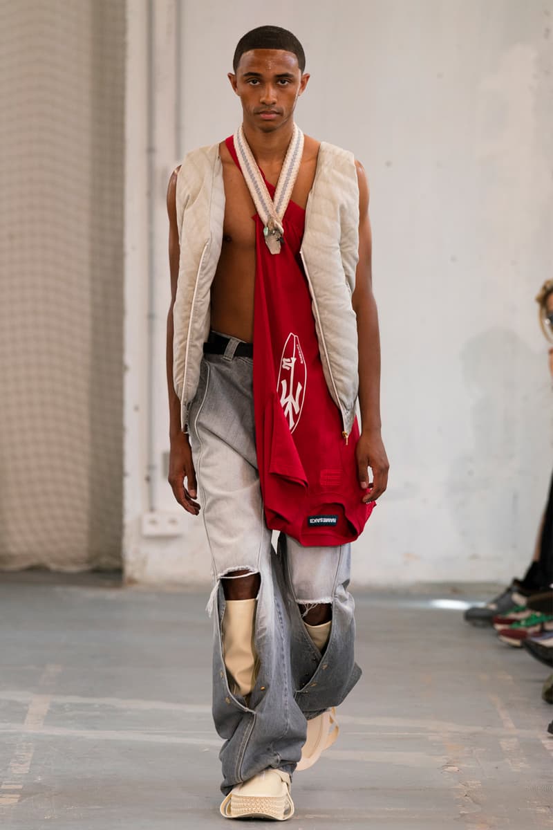 NAMESAKE SS23 LIFEGUARD collection runway Paris Fashion Week Taiwan NBA New York Rucker Park style PFW