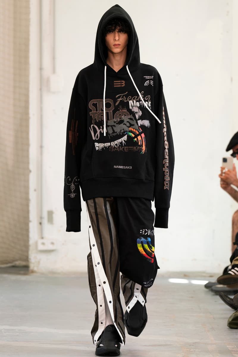 NAMESAKE SS23 LIFEGUARD collection runway Paris Fashion Week Taiwan NBA New York Rucker Park style PFW