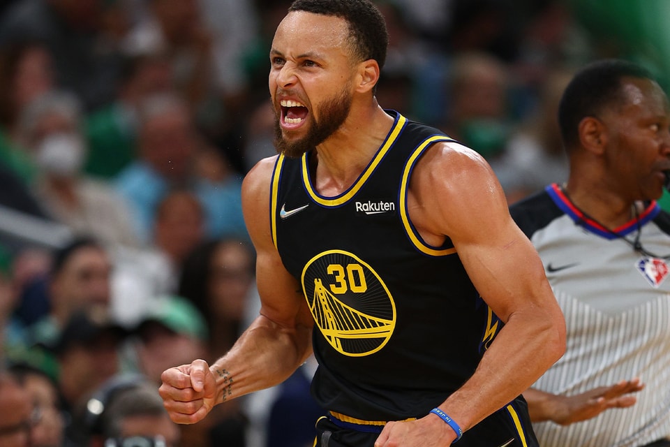 Stephen Curry Golden State Warriors Autographed Adidas NBA Finals Jersey