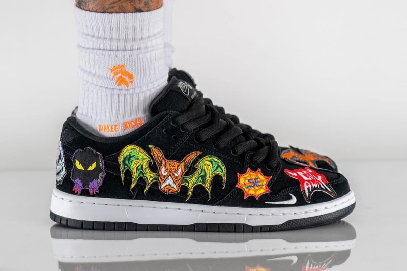 Neckface Nike SB Dunk Low On-Foot Look Release Info DQ4488-001 Date Buy Price 