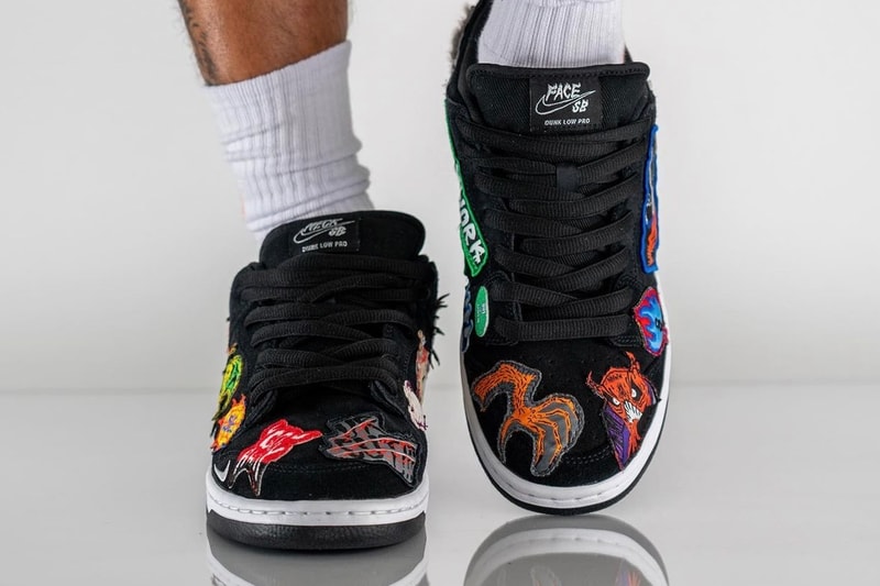 Neckface Nike SB Dunk Low On-Foot Look Release Info DQ4488-001 Date Buy Price 