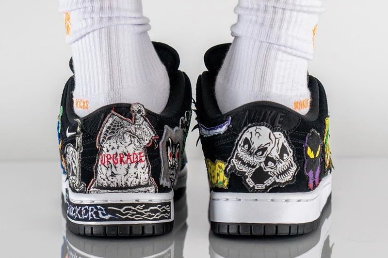 Neckface Nike SB Dunk Low On-Foot Look Release Info DQ4488-001 Date Buy Price 