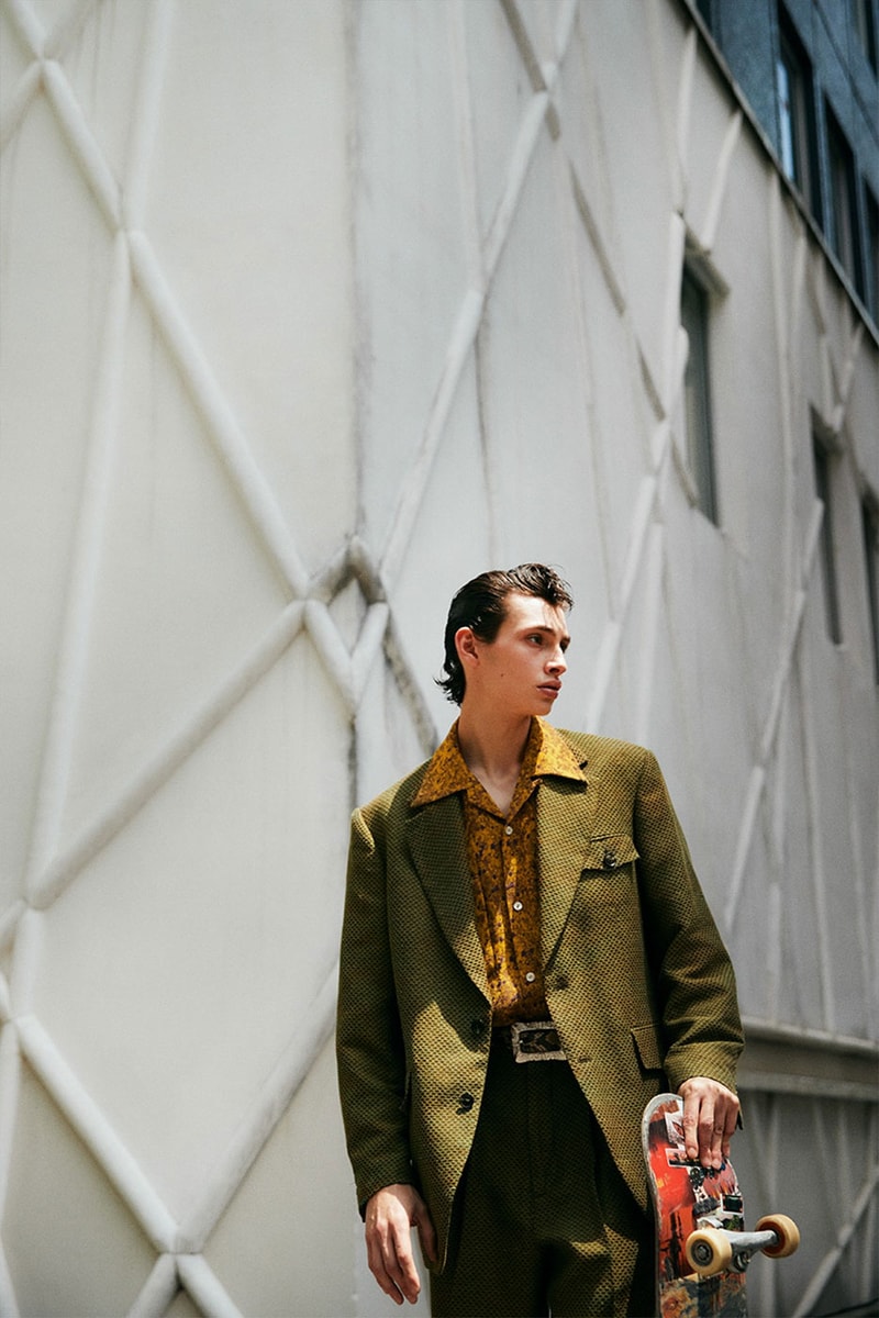 Needles Spring Summer 2023 ss23 denim paisley suit silk patterns tracksuits cardigans lookbook images release info 