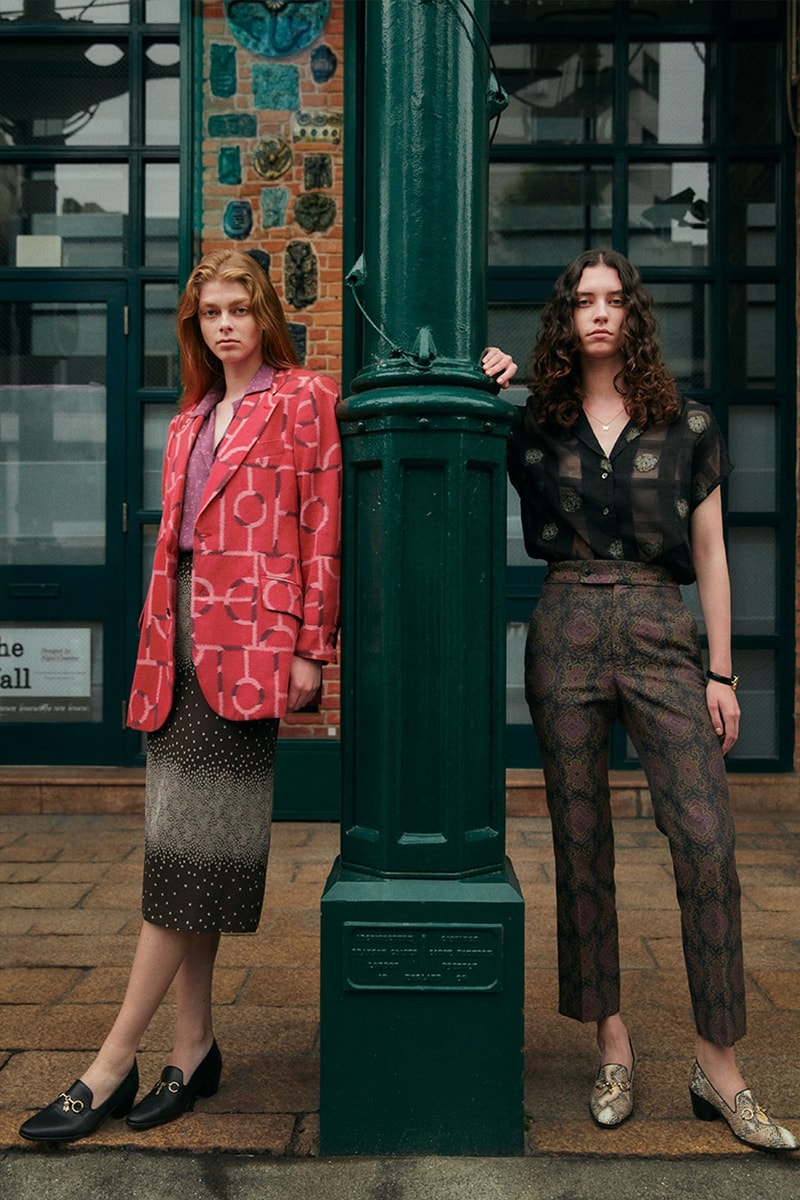 Needles Spring Summer 2023 ss23 denim paisley suit silk patterns tracksuits cardigans lookbook images release info 