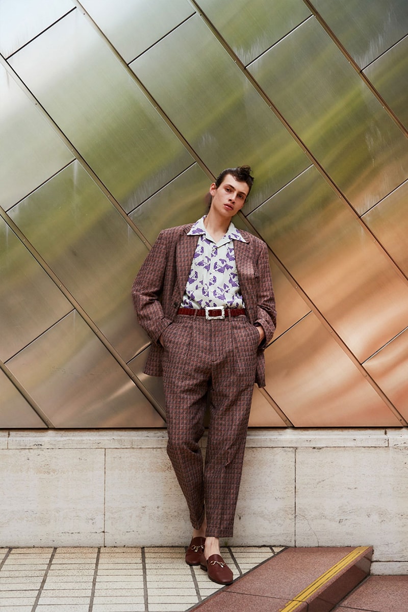 Needles Spring Summer 2023 ss23 denim paisley suit silk patterns tracksuits cardigans lookbook images release info 