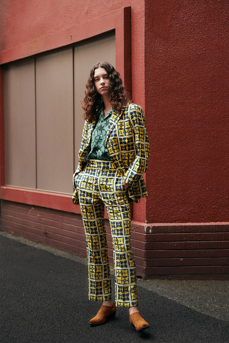 Needles Spring Summer 2023 ss23 denim paisley suit silk patterns tracksuits cardigans lookbook images release info 