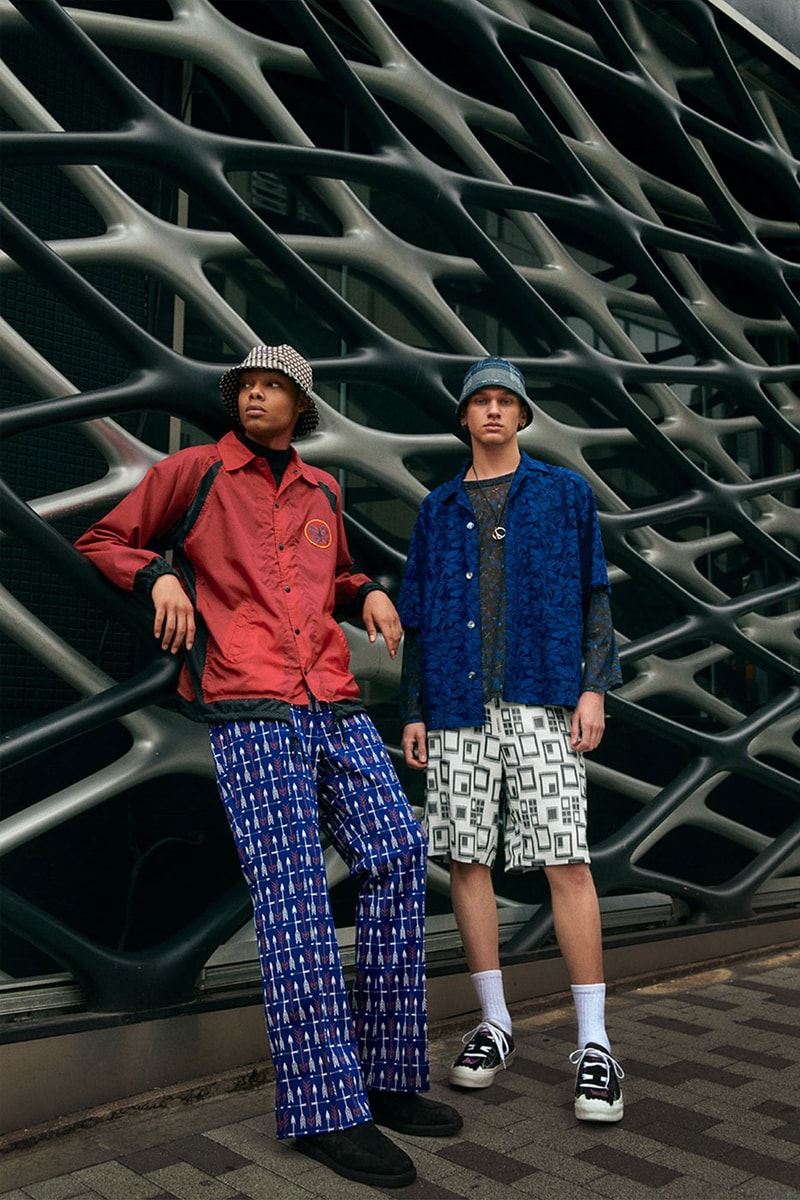 Needles Spring Summer 2023 ss23 denim paisley suit silk patterns tracksuits cardigans lookbook images release info 