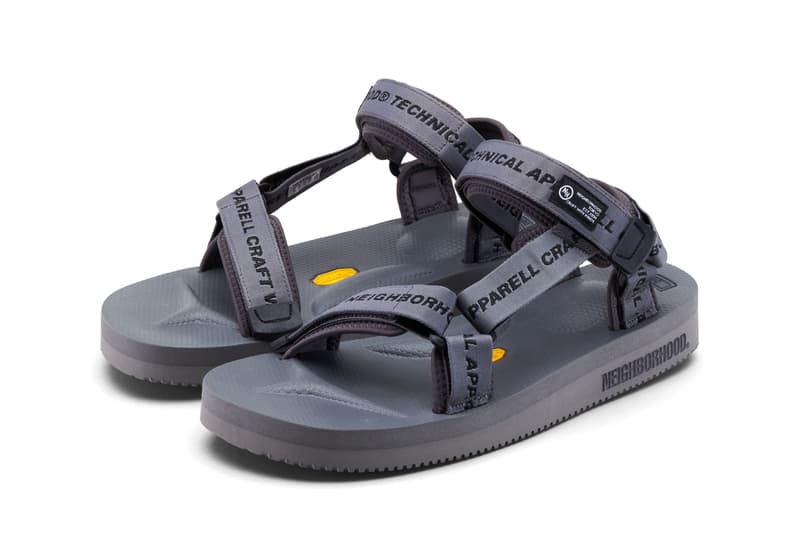 NEIGHBORHOOD Suicoke DEPA Sandal Black Gray Release Date info store list buying guide photos price