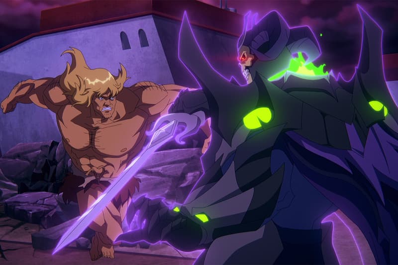 netflix animated series anime he man skeletor masters of the universe revolution revelation announcement poster art key