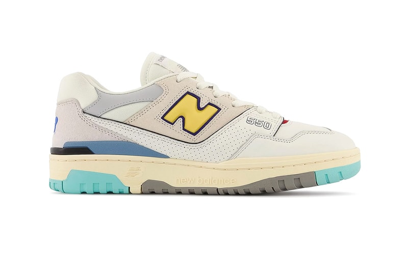 new balance 550 white yellow blue bb550ssc release date info store list buying guide photos price 