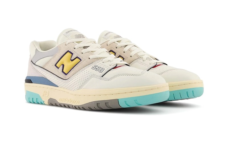 new balance 550 white yellow blue bb550ssc release date info store list buying guide photos price 