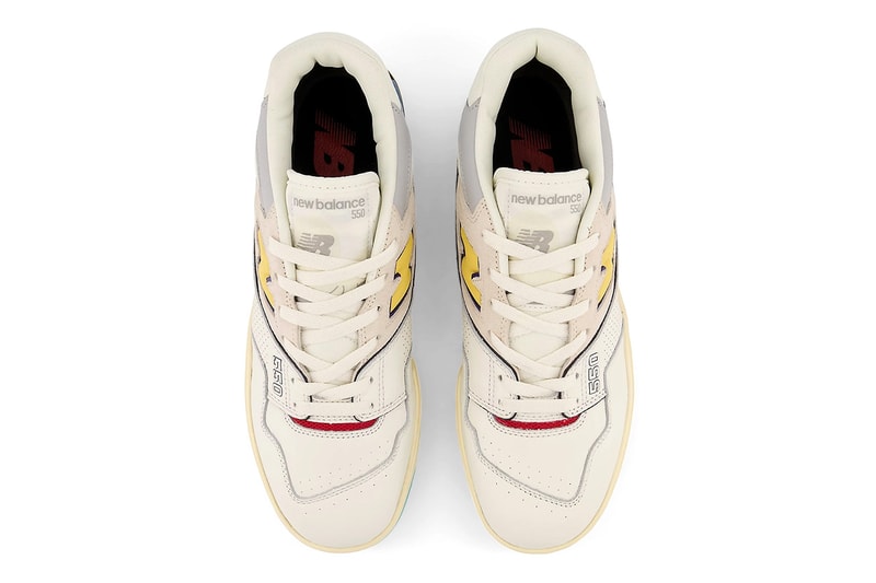 new balance 550 white yellow blue bb550ssc release date info store list buying guide photos price 
