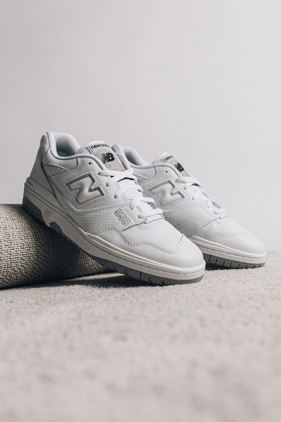 New Balance 550 White Gum Casual Shoes
