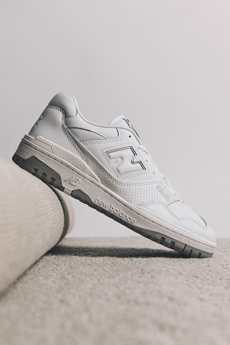 New Balance 550 White Gray BB550PB1 HBX Release Info Buy Price