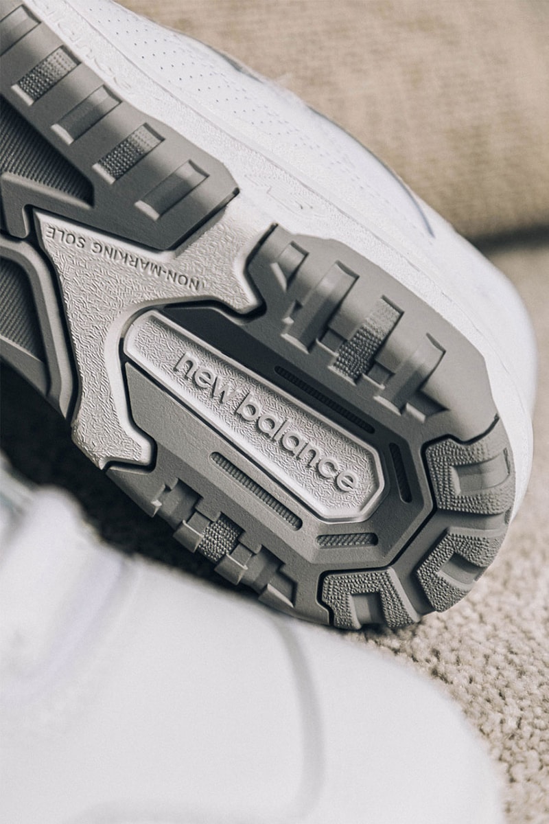 New Balance 550 White Gray BB550PB1 HBX Release Info Buy Price