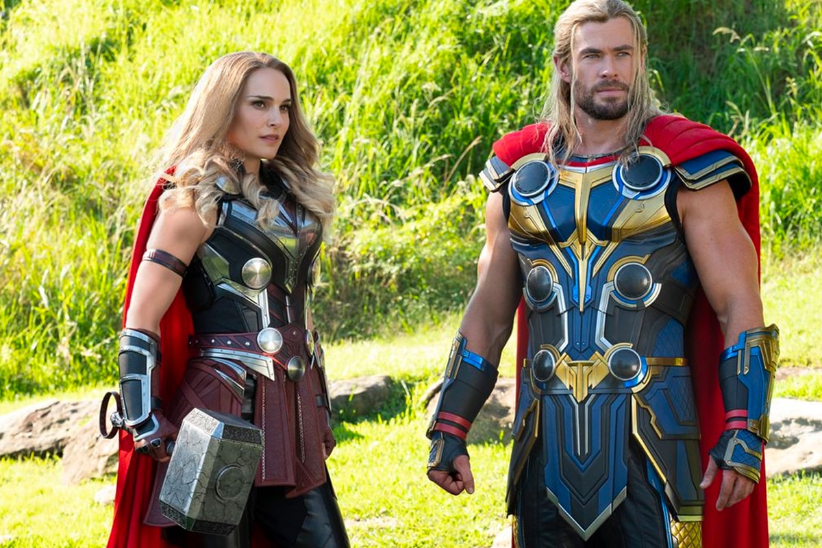 New 'Thor: Love and Thunder' Teaser Clip Pinpoints When Jane Foster Claims Mjolnir From Thor natalie portman chris hemsworth marvel cinematic universe mcu taika waititi