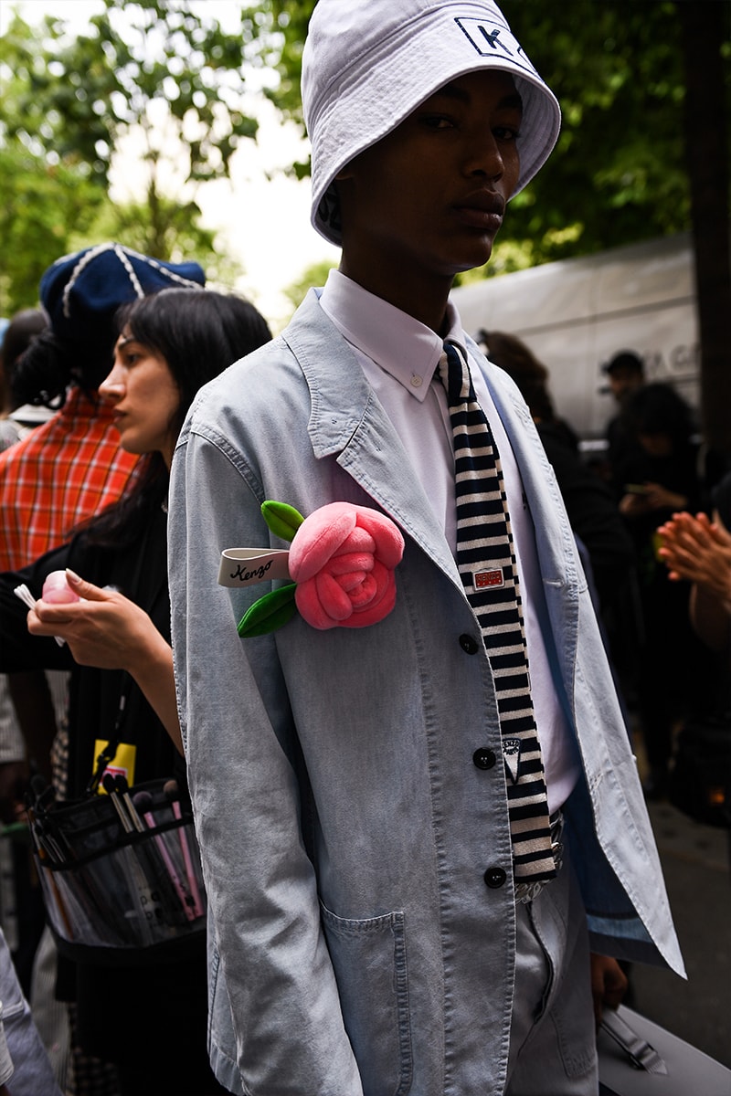 NIGO Continues to Honor the Real-to-Wear Ethos for KENZO SS23 cruz beckham justin timberlake jaden smith jessica biel addison rae snoh aalegra NIGO KENZO Spring/Summer 2023 Collection Backstage japanese french 