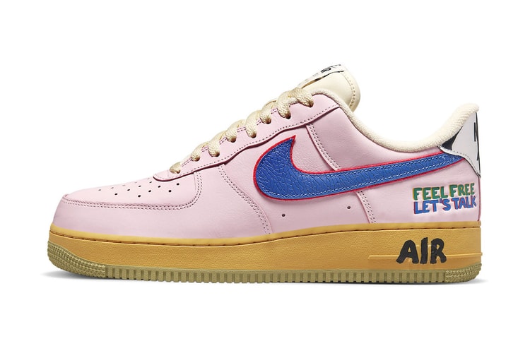 Take an Official Look at the Nike Air Force 1 Low "Feel Free, Let's Talk"