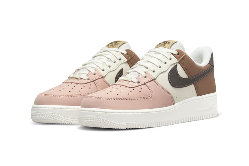 Nike Air Force 1 Low "Neopolitan" Takes Summer Treats to a Whole New Level ice cream chocolate vanilla strawberry summer-ready shoes