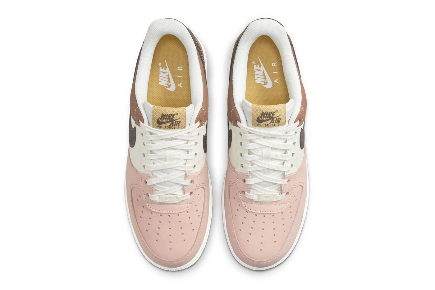 Nike Air Force 1 Low "Neopolitan" Takes Summer Treats to a Whole New Level ice cream chocolate vanilla strawberry summer-ready shoes