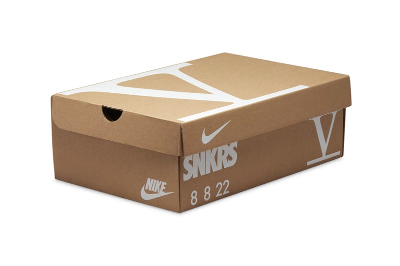 Nike Air Force 1 5th anniversary snkrs day white brown wood V woven release info date price