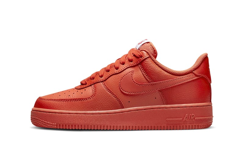 bright orange air force 1