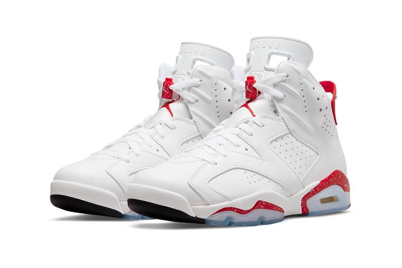 Air Jordan 6 "Red Oreo" Has an Official Release Date CT8529-162 white university red black jordan brand nike 