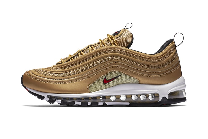 The Nike Air Max 97 “Gold Bullet” is Set to Re-Release