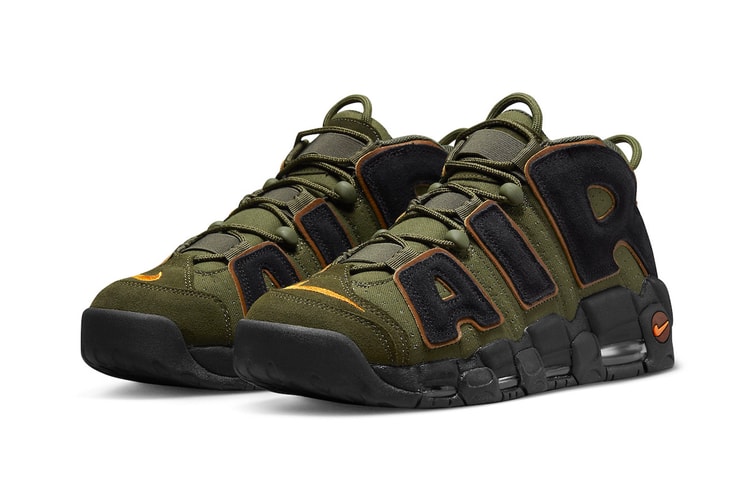 Nike Air More Uptempo Gets a Military Makeover, Arriving in "Cargo Khaki"