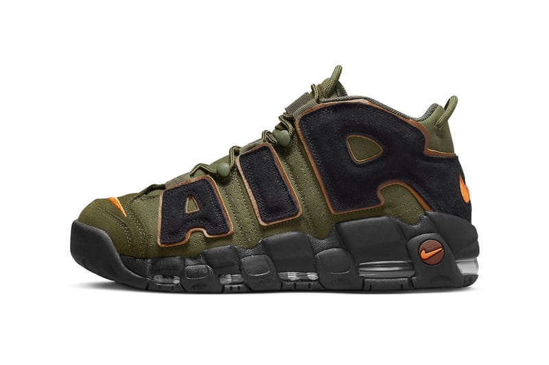 nike uptempo cargo khaki