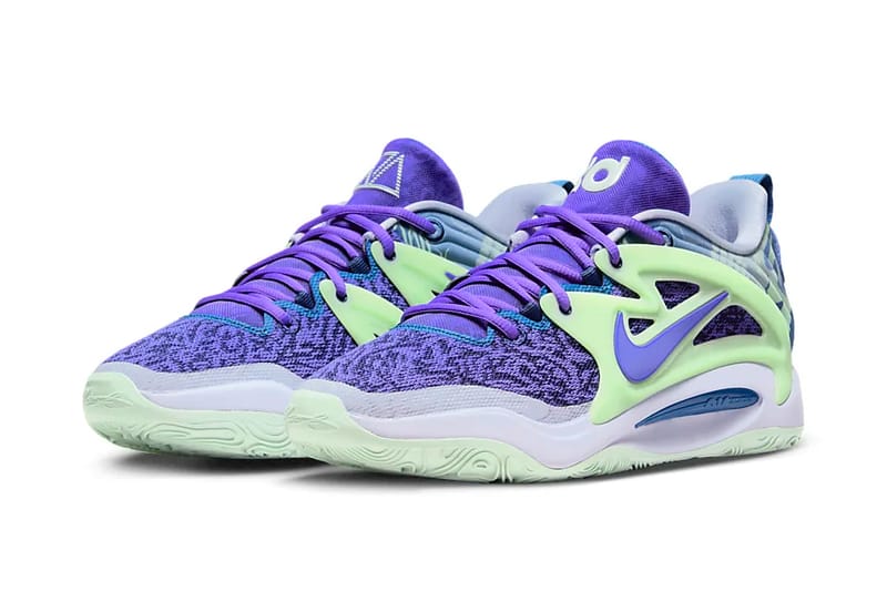 purple kevin durant shoes