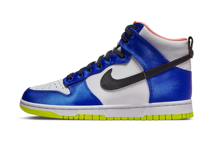 Nike Dresses the Dunk High in "Blue Satin"