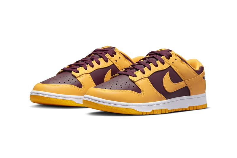 Nike Dunk Low Arizona State DD1391-702 Release 2022 Sun Devils ASU Date Buy Price